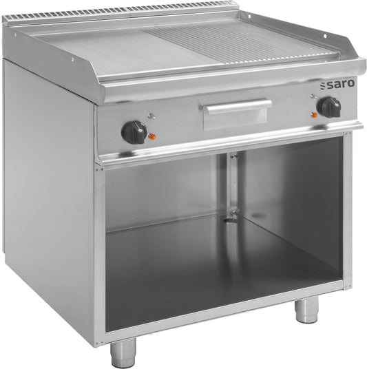 Elektro-Griddleplatte mit offenem Unterbau,  Modell E7/KTE2BAM | Saro 423-1255 | Saro