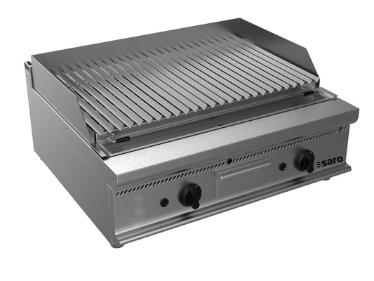 Gas-Lavasteingrill  Tischmodell E7/BS2BB | Saro 423-1265 | Saro