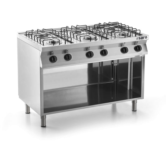 Fast-Serie Gasherd  Modell F7/FUG6BA | Saro 423-1605 | Saro