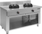 Wok-Gasherd mit offenem Unterbau  Modell CC/02 | Saro 423-2045