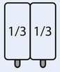 E7/CPCEXC Nudelkorb-Set: 2 x 1/3 GN