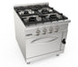 Gasherd + Gasofen 4 Brenner  Modell LQ / CUG4NG | Saro 423-8015 | Saro