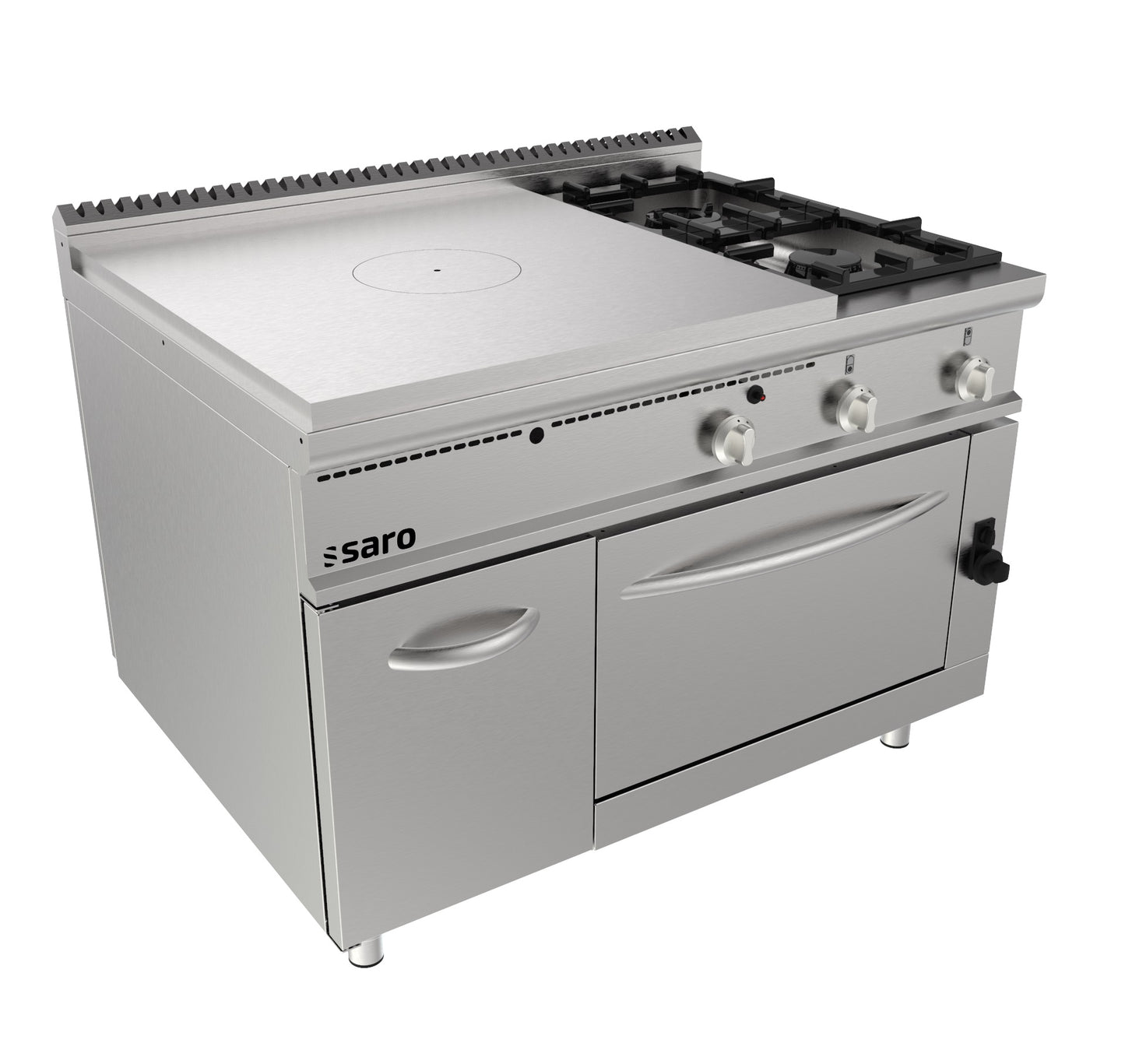 Glühplattenherd Gasofen+ 2 Brenner +Tür  Modell LQ / TPG6LO | Saro 423-8120 | Saro
