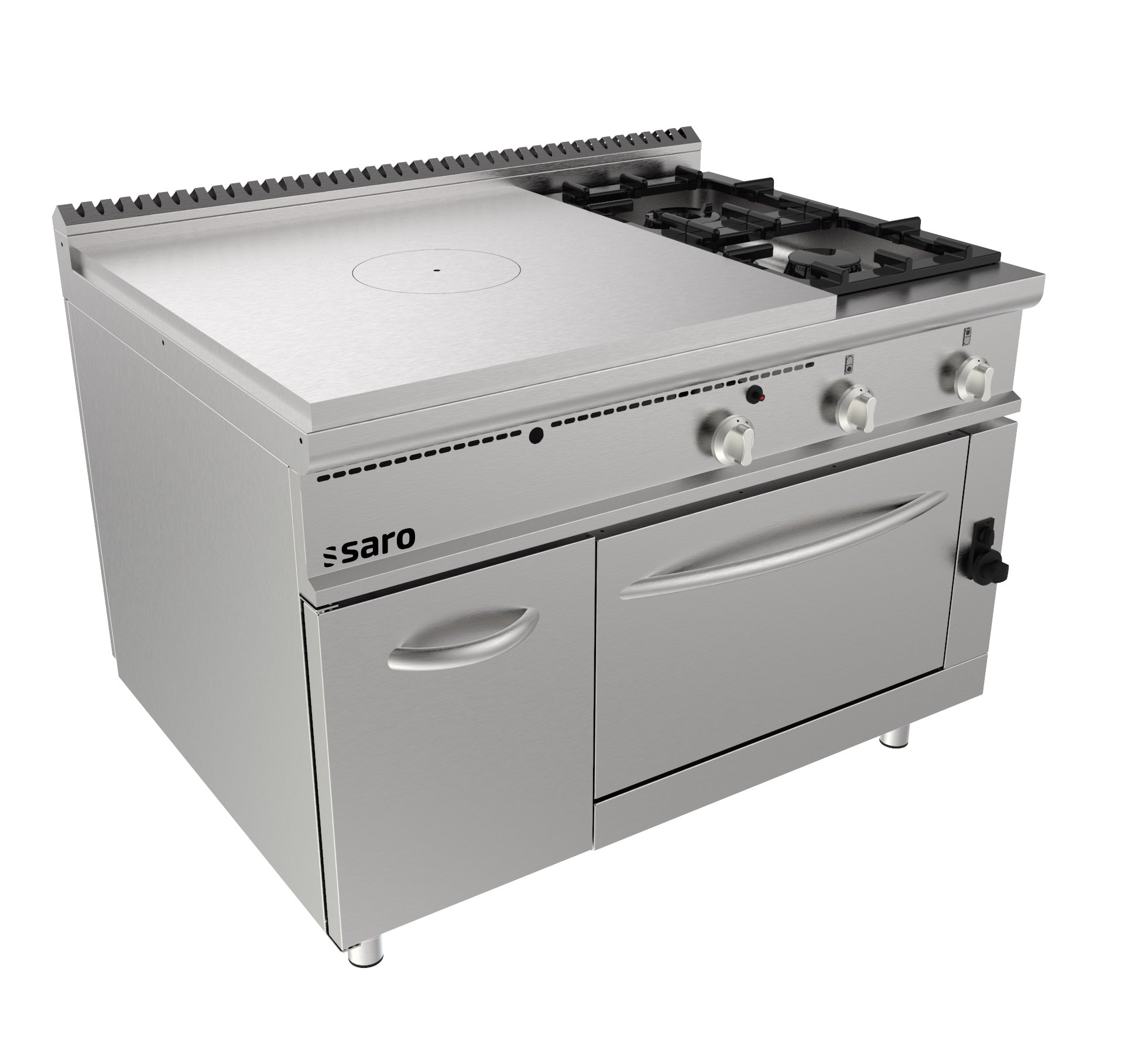 Glühplattenherd Gasofen+ 2 Brenner +Tür  Modell LQ / TPG6LO | Saro 423-8120 | Saro