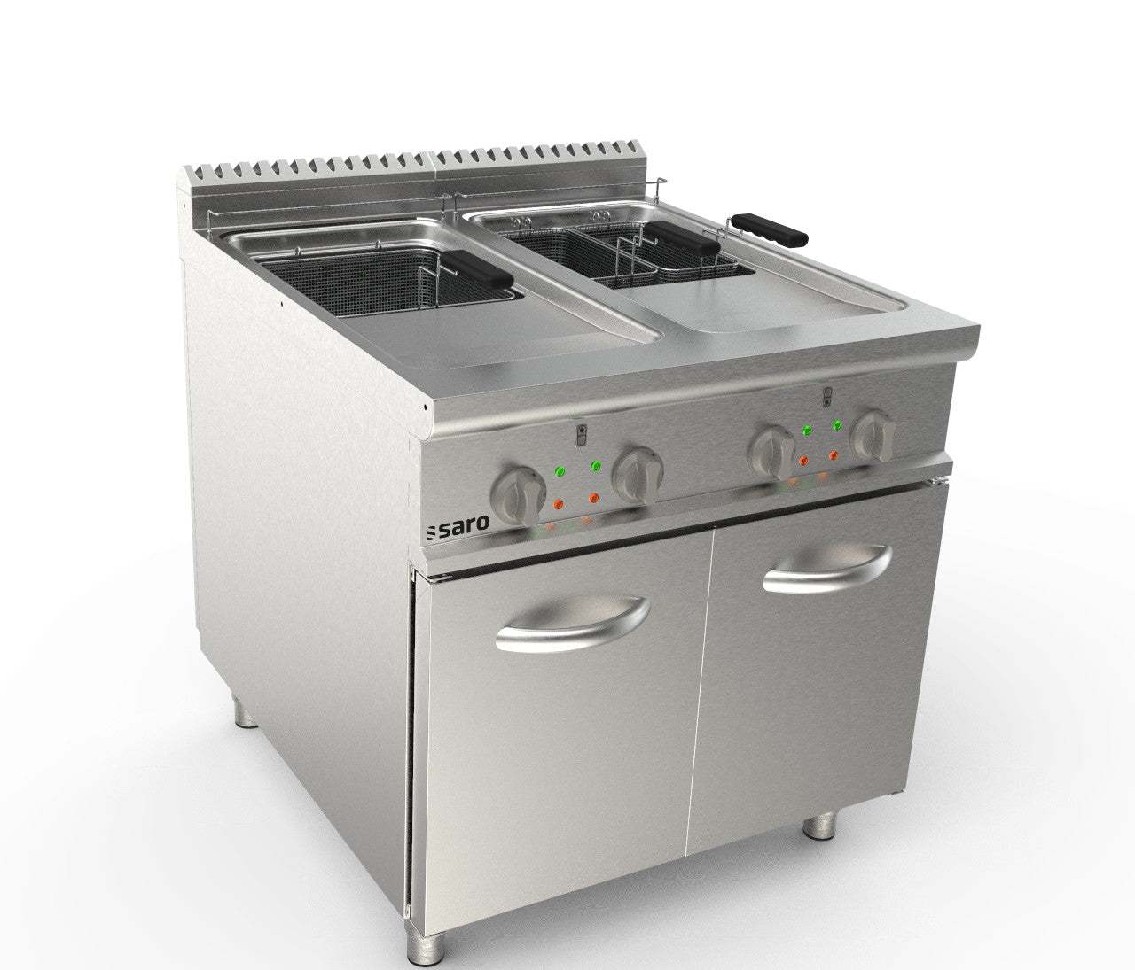 Elektrofritteuse 2 x 21 Liter  Modell LQ / FRE2V21 | Saro 423-8315 - Ansicht 2 | Saro