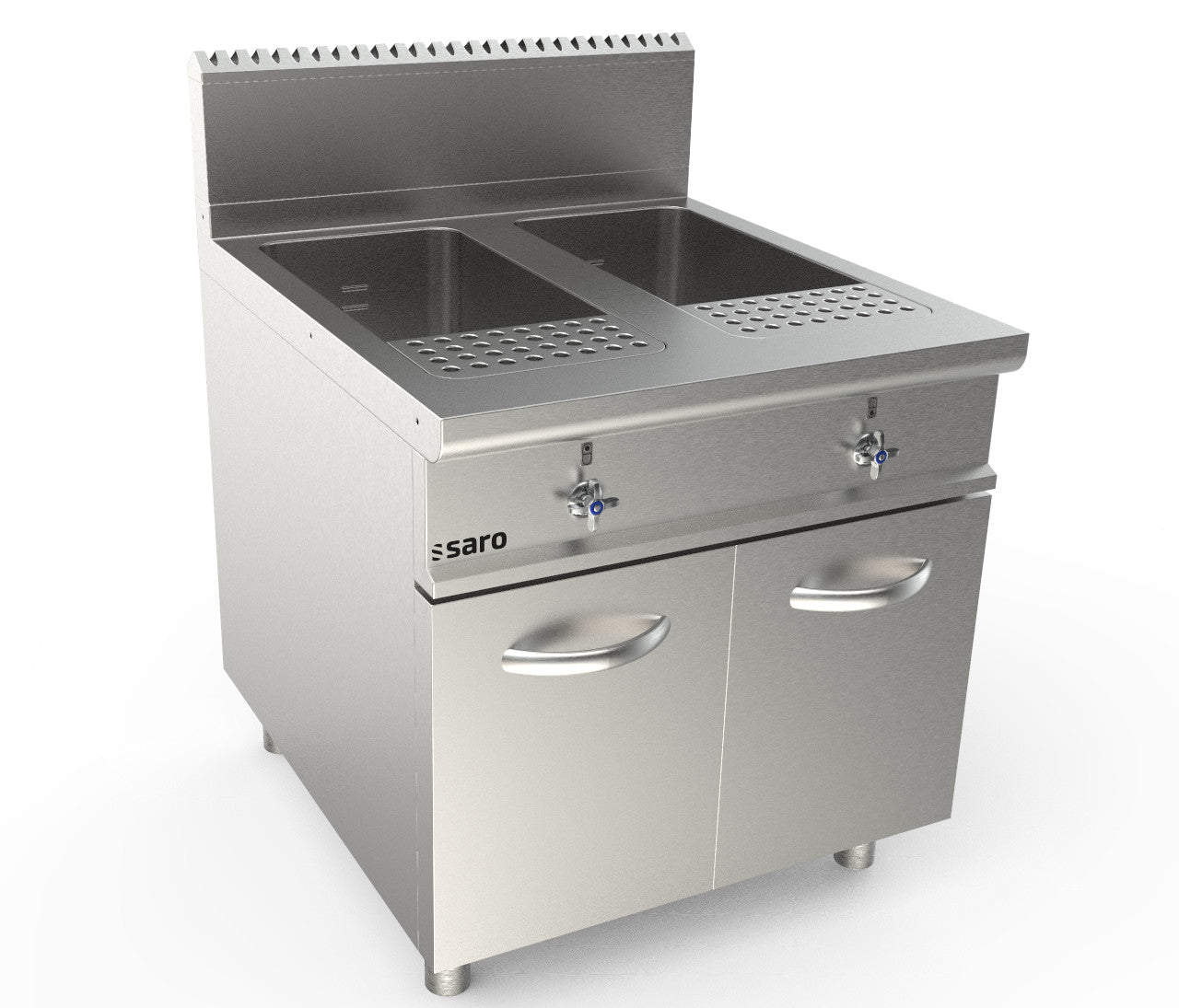 Gasnudelkocher 2 x 40 Liter  Modell LQ / CPG2V80 | Saro 423-8405 | Saro