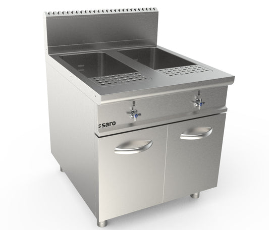 Gasnudelkocher 2 x 40 Liter  Modell LQ / CPG2V80 | Saro 423-8405 | Saro