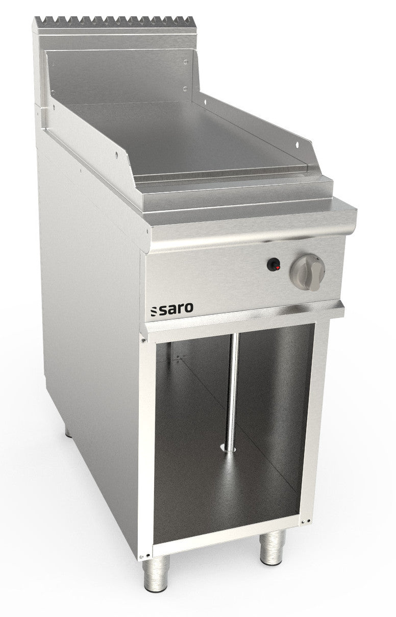 Gasgriddleplatte 400 mm breit Standgerät glatt  Modell LQ / FTG2BAL | Saro 423-8625 - Ansicht 2 | Saro