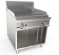 Gasgriddleplatte 800 mm breit Standgerät glatt  Modell LQ / FTG4BAL | Saro 423-8635 | Saro