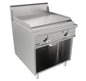 Gasgriddleplatte 800 mm breit Standgerät gerillt  Modell LQ / FTG4BAR | Saro 423-8640 | Saro