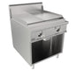 Gasgriddleplatte 800 mm breit Standgerät 1/2+1/2  Modell LQ / FTG4BAM | Saro 423-8645 | Saro