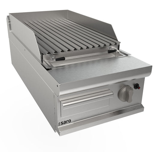 Lavasteingrill 400 mm  Tischmodell LQ / BS1BB | Saro 423-8800