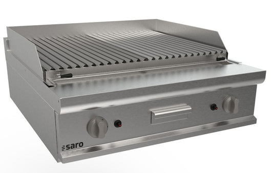 Lavasteingrill 800 mm  Tischmodell LQ / BS2BB | Saro 423-8805 - Saro
