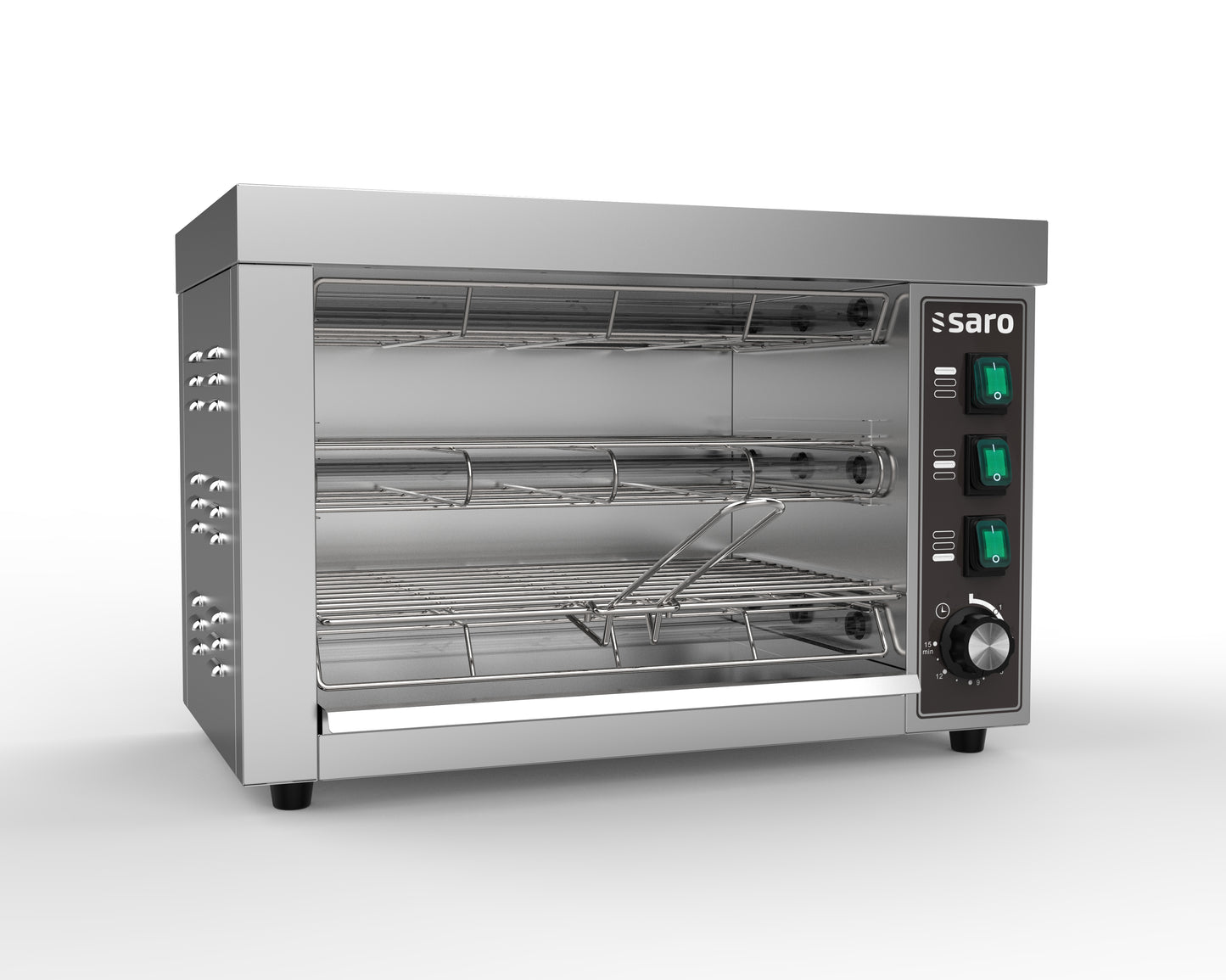 Doppelter Quarzröhren-Toaster