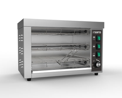 Doppelter Quarzröhren-Toaster