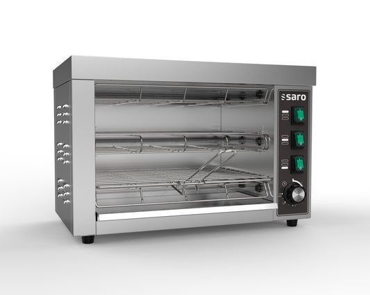 Doppelter Quarzröhren-Toaster