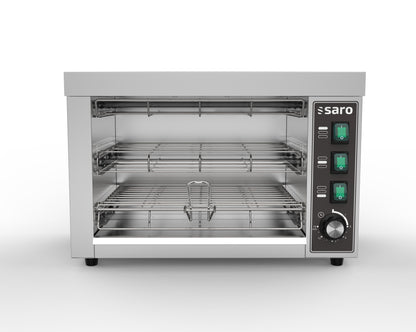 Doppelter Quarzröhren-Toaster - Detailansicht