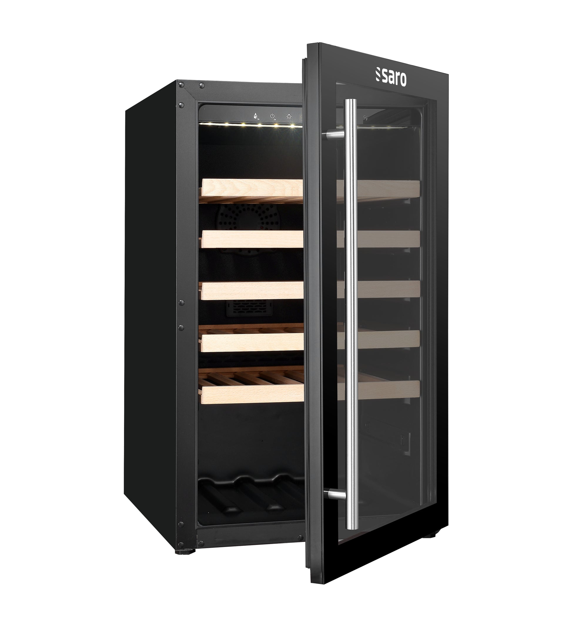 Kompakter Weinlagerschrank WK 40 für 40 Flaschen von Saro - Ansicht 2