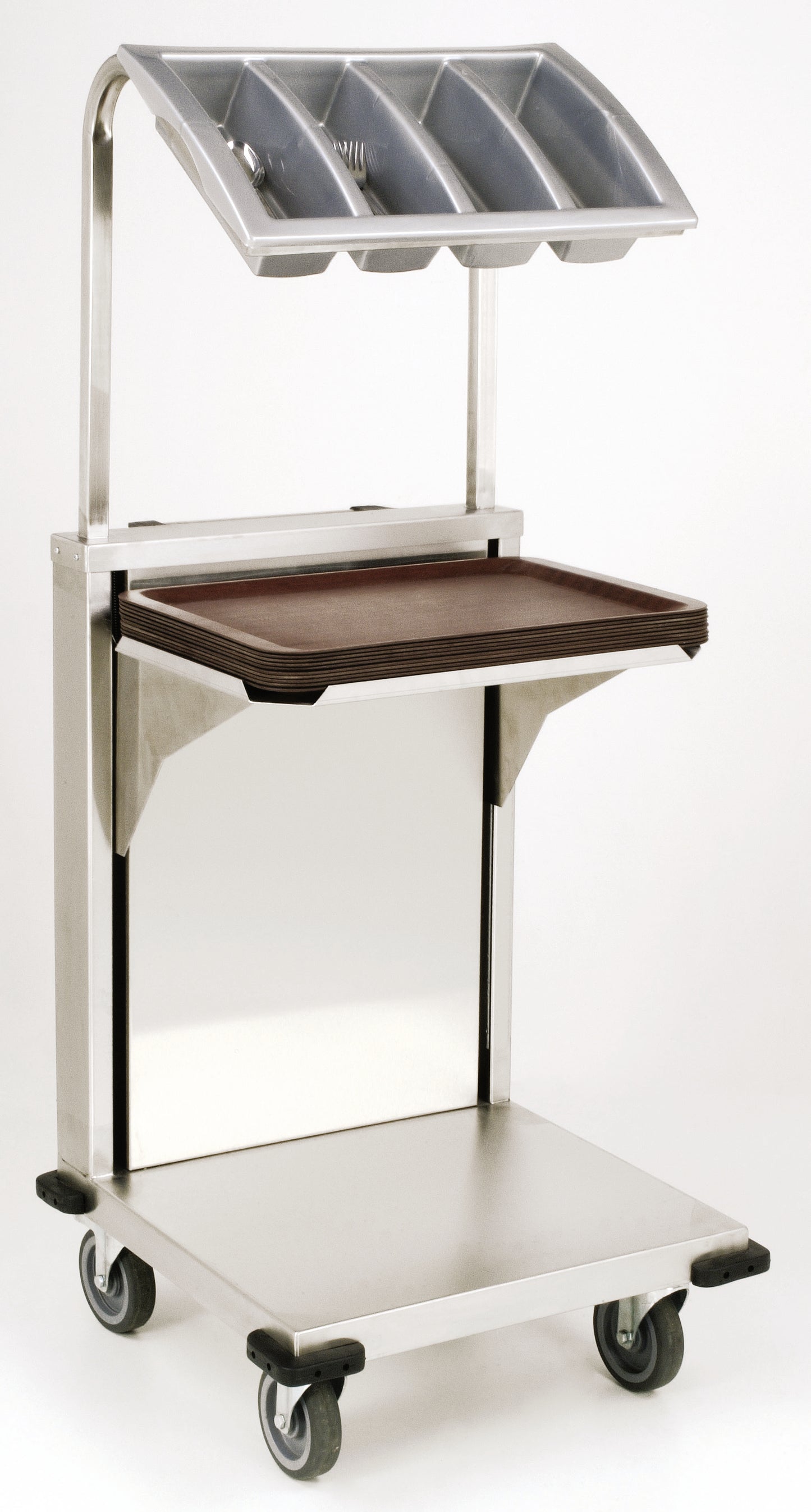 Tablettspender 304er Edelstahl+Besteckkasten  Modell TAB2 | Saro 452-1205