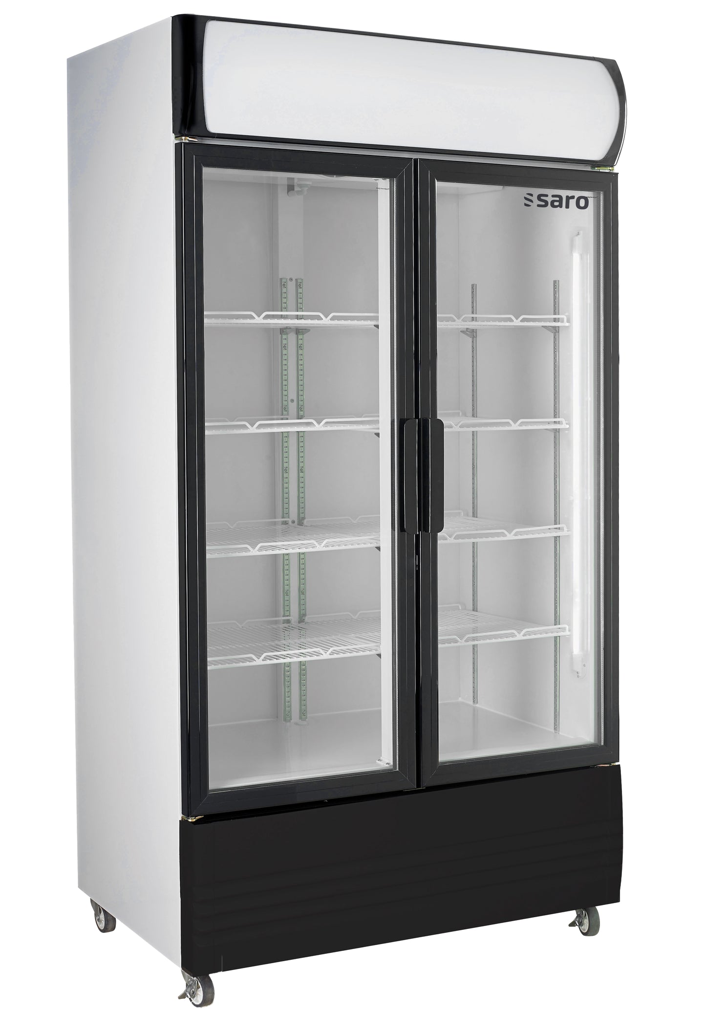 Kühlschrank mit 2 Glastüren und Werbetafel,  Modell GTK 580 | Saro 453-1007