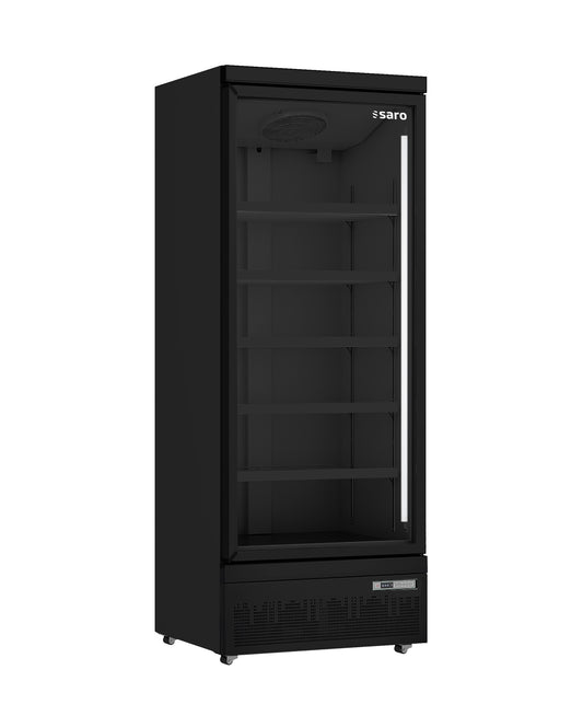 Kühlschrank mit Glastür,  Modell GTK 600 PRO - schwarz | Saro 453-1115