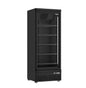 Tiefkühlschrank mit Glastür,  Modell GTK 560 PRO - schwarz | Saro 453-1122