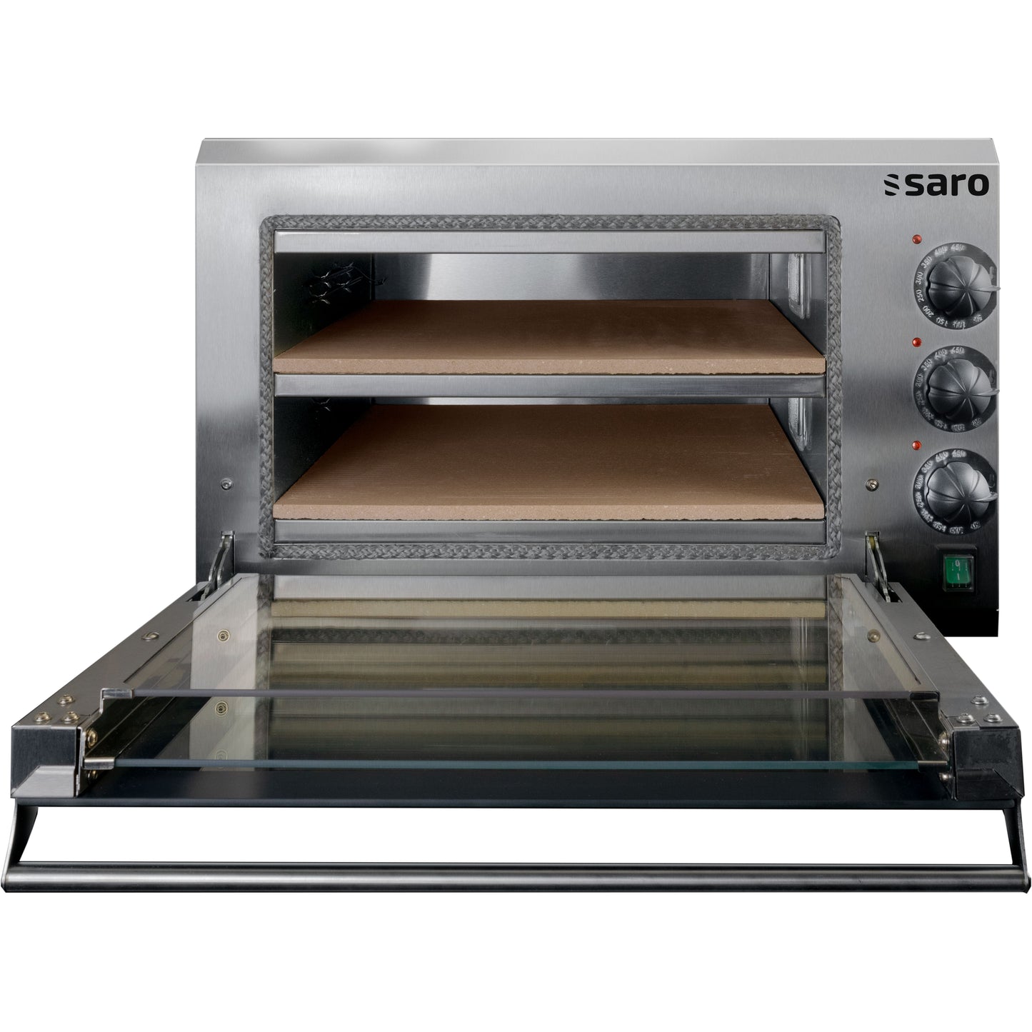 Mini-Pizzaofen für 2 Pizzen  Modell ETNA 2 | Saro 455-1055