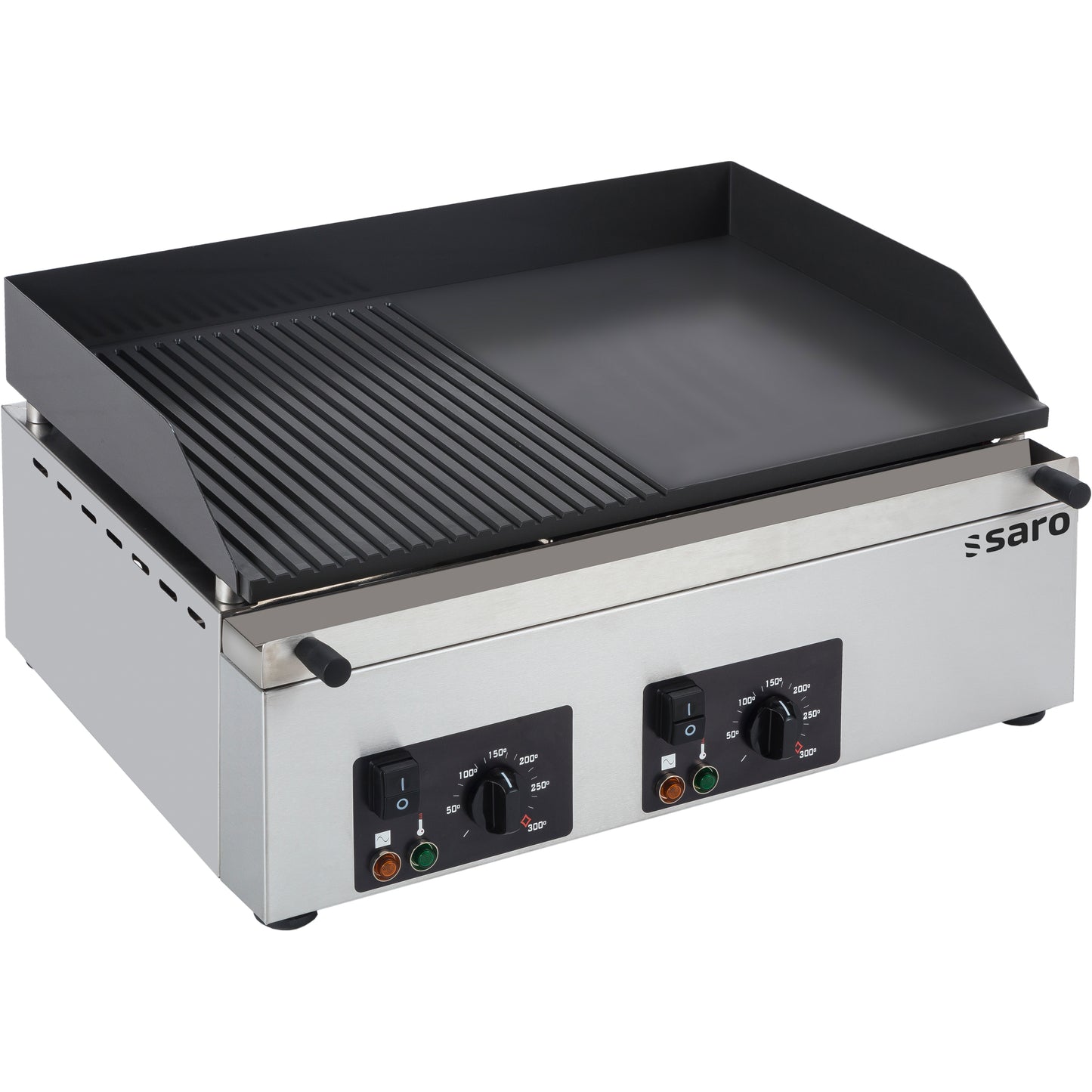 Griddleplatte  Modell GPK 610 1/2 gerillt | Saro 458-1041 | Saro