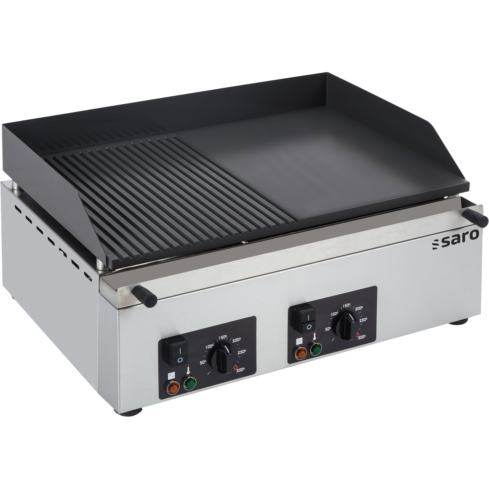 Griddleplatte  Modell GPK 610 1/2 gerillt | Saro 458-1041 | Saro