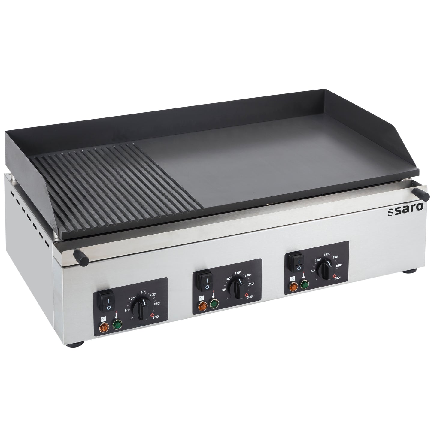 Griddleplatte  Modell GPK 810 1/3 gerillt 2/3 glatt | Saro 458-1046 | Saro