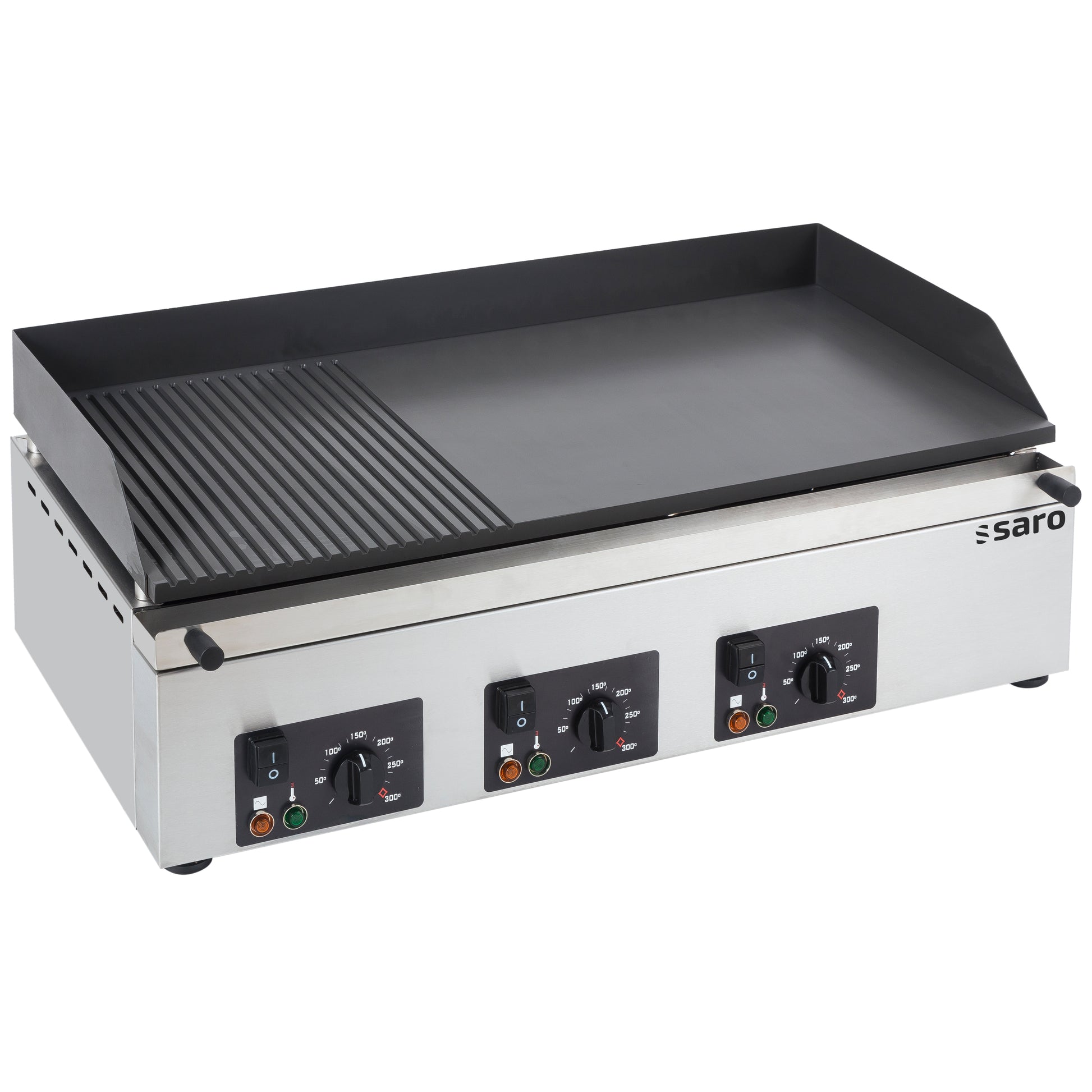 Griddleplatte  Modell GPK 810 1/3 gerillt 2/3 glatt | Saro 458-1046 | Saro
