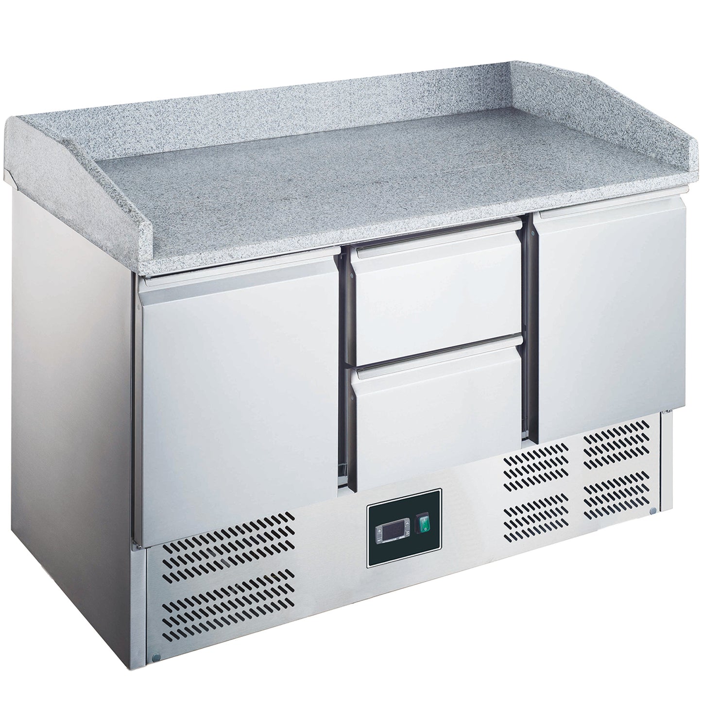 Pizzatisch, 2 Türen + 2 Schubladen,  Modell ES 903 PZ 2/2 | Saro 465-1075