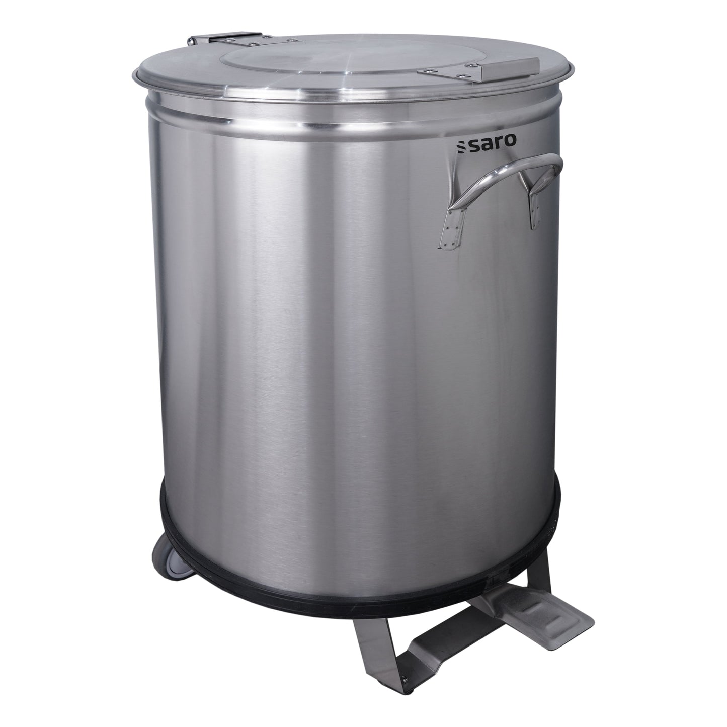 Mülleimer 95 L mit Fußpedal und Softclosedeckel