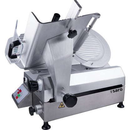 Automatische Aufschnittmaschine  Modell F-350 - Seitenansicht