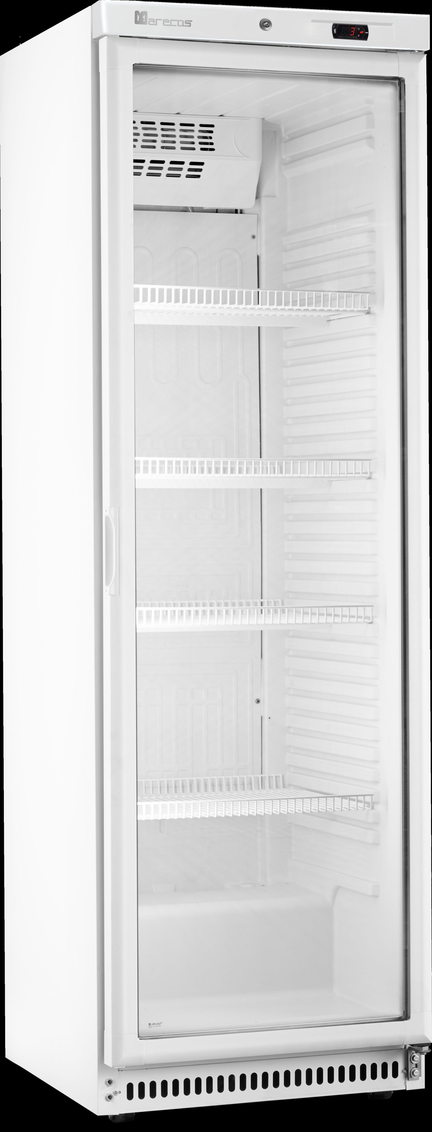 Kühlschrank, Glastür - weiß,  Modell ARV 430 CS PV | Saro 486-2535