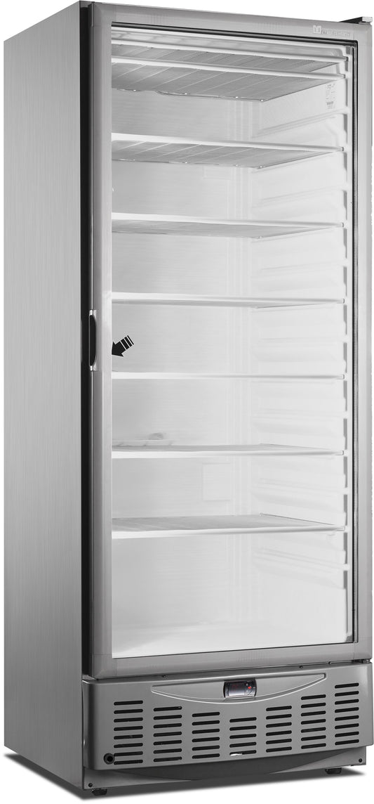 Tiefkühlschrank mit Glastür - weiß,  Modell MM5 A N PV | Saro 486-4005
