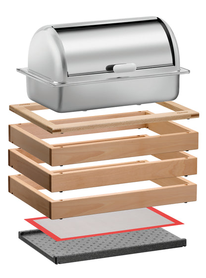 Abschlussrahmen Buffet-System CD | Bartscher 500741 - Bartscher