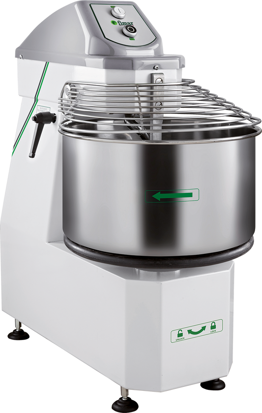KMP50 Teigknetmaschine für 50kg Teig 400V Kessel entnehmbar | KBS 50122014 - KBS Gastrotechnik