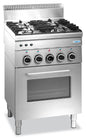 Gasherd mit Gasbackofen, 4 Brenner 600 Line  Modell G4SF6 | Saro 504-1000 | Saro