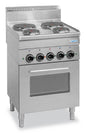 Elektroherd mit Elektrobackofen, 4 Platten 600 Line Standmodell E4F6 | Saro 504-1050 | Saro