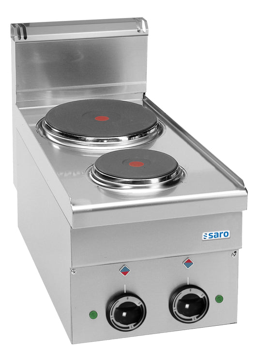 Elektroherd, 2 Platten 600 Line Tischmodell E26 | Saro 504-1055 | Saro