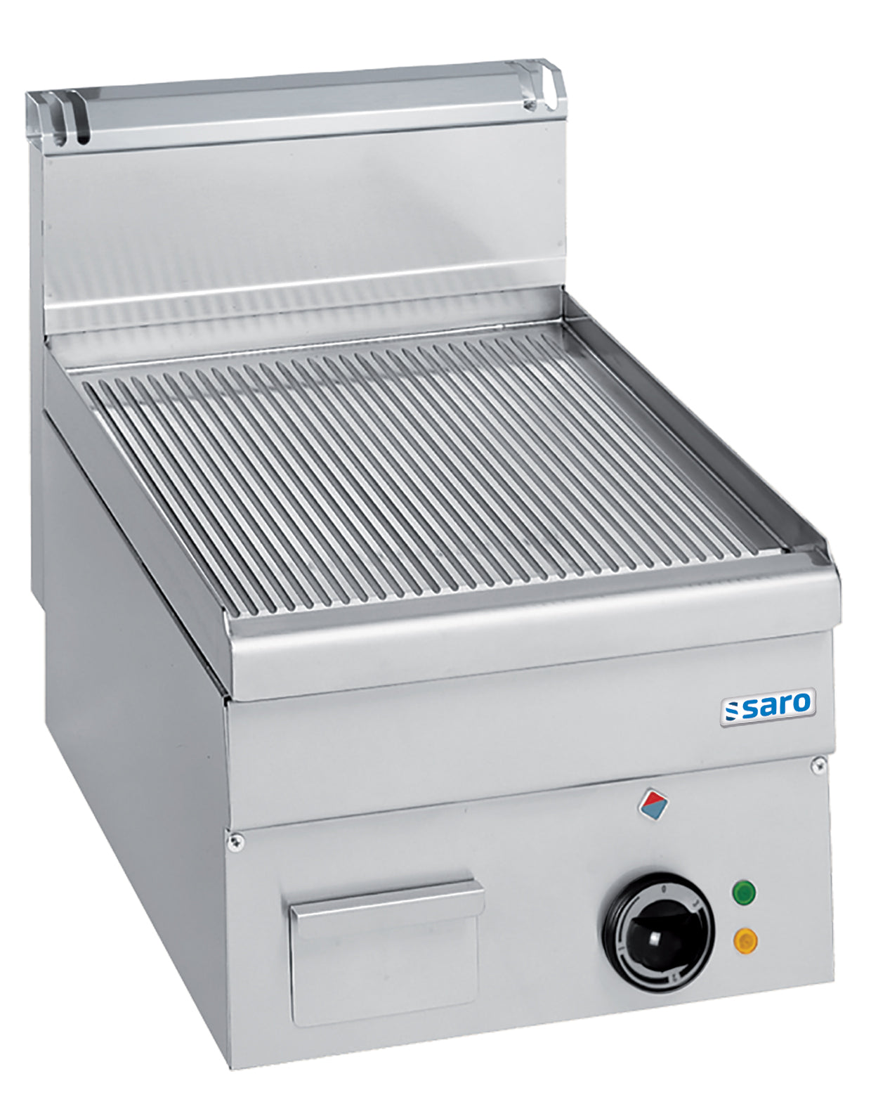 Elektrogrillplatte, gerillt, Tischmodell EFT46R | Saro 504-1105 | Saro