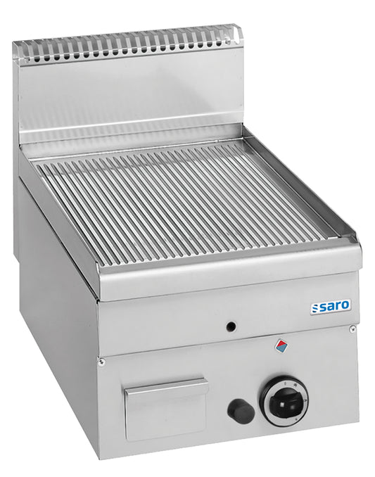 Gasgrillplatte gerilltTischmodell GFT46R | Saro 504-1130 | Saro