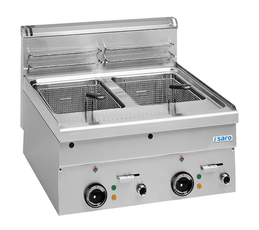 Elektro-Fritteuse 10+10 L Tischmodell EF66 | Saro 504-1205 | Saro