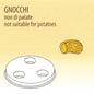 Nudelform Gnocchi für Nudelmaschine 2,5kg bis 4kg | KBS 50490018 - KBS Gastrotechnik