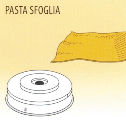 Nudelform Pasta sfoglia für Nudelmaschine 2,5kg bis 4kg | KBS 50490026 - KBS Gastrotechnik