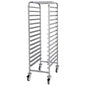 Transportwagen für EN Bleche, 20x 600x400 mm H=75 mm — Virtus 5072