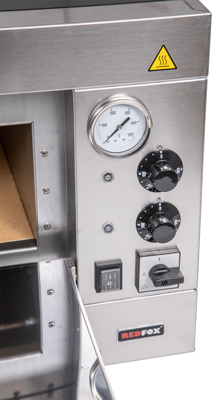 Pizzaofen Basic 4 für 4 Pizzen ø33cm elektro 4,8 kW (Ansicht 3)