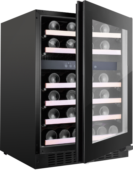 Weinkühlschrank 2 Temperaturzonen Vino 163 | KBS 529163 - KBS Gastrotechnik