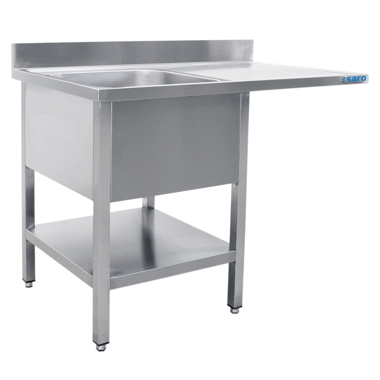 Spülcenter 1 Becken, links - B 1200 x T 600 mm | Saro 600-2600L